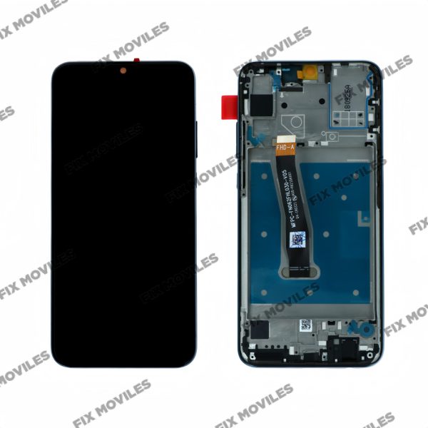 Pantalla Huawei Honor 10 Lite Negra con marco Completa LCD+Tactil