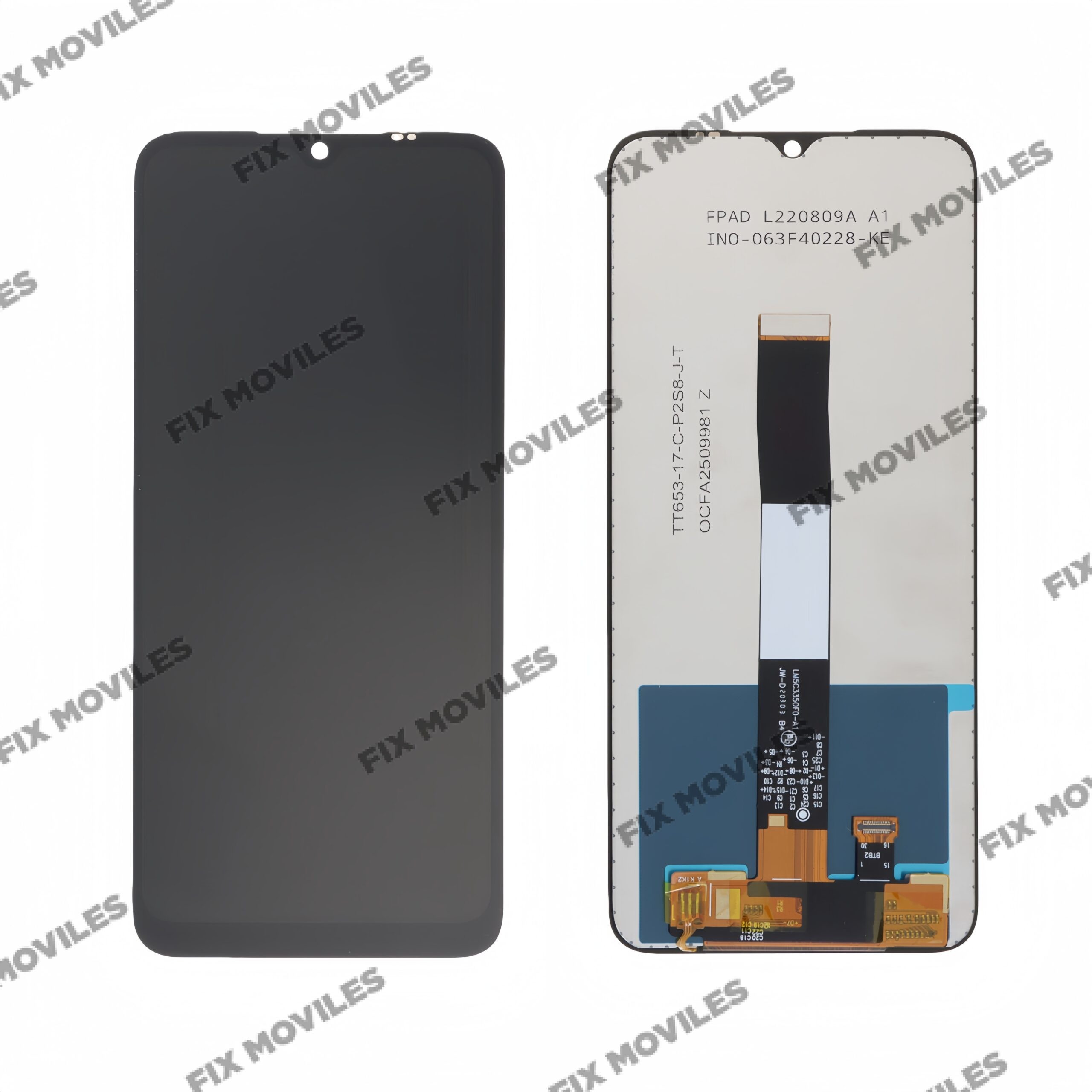 Pantalla Xiaomi Redmi 9A (M2006C3LG) / Redmi 9C (M2006C3MG, M2006C3MT) / Redmi 9AT (M2006C3LVG) / Redmi 9i (M2006C3LII) / Redmi 10A (220233L2C, 220233L2G, 220233L2I) // Poco C3 / C31 2020 Negra SIN MARCO Completa Tactil+LCD SERVICE PACK Pantalla Xiaomi Redmi 9A (M2006C3LG) / Redmi 9C (M2006C3MG, M2006C3MT) / Redmi 9AT (M2006C3LVG) / Redmi 9i (M2006C3LII) / Redmi 10A (220233L2C, 220233L2G, 220233L2I) // Poco C3 / C31 2020 Negra SIN MARCO Completa Tactil+LCD SERVICE PACK - Image 1