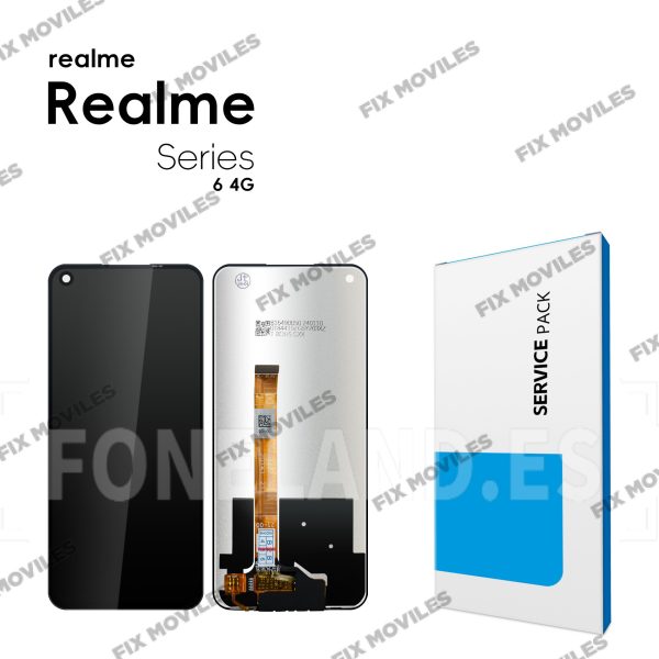 Pantalla Realme 6 / 6S / 7 (4G) // 7 5G / 8 5G / NARZO 30 Pro 5G Sin Marco LCD+TACTIL SERVICE PACK