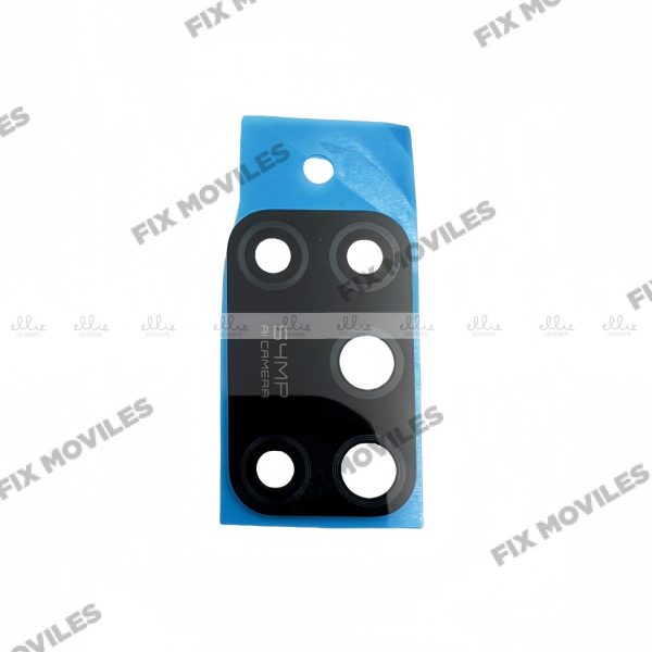 Lente Cristal Camara para Realme 7i Negro camara （Versión Asiática）