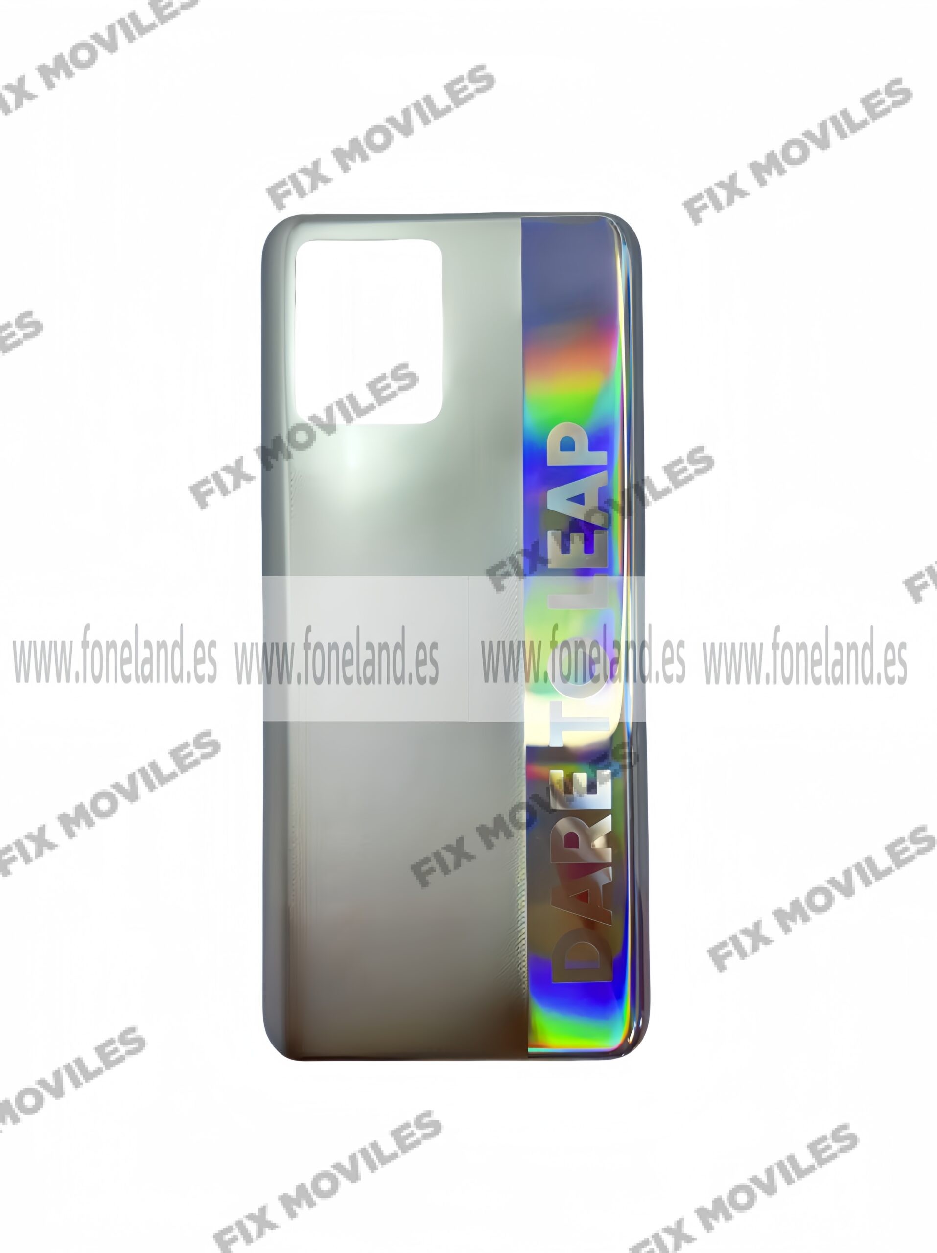 Tapa Trasera para Realme 8 4G Plata Tapa Trasera para Realme 8 4G Plata - Image 1