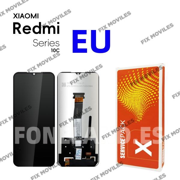 Pantalla Redmi 10C / Poco C40 (2022) Sin Marco LCD+TACTIL Completo SERVICE PACK «EU»