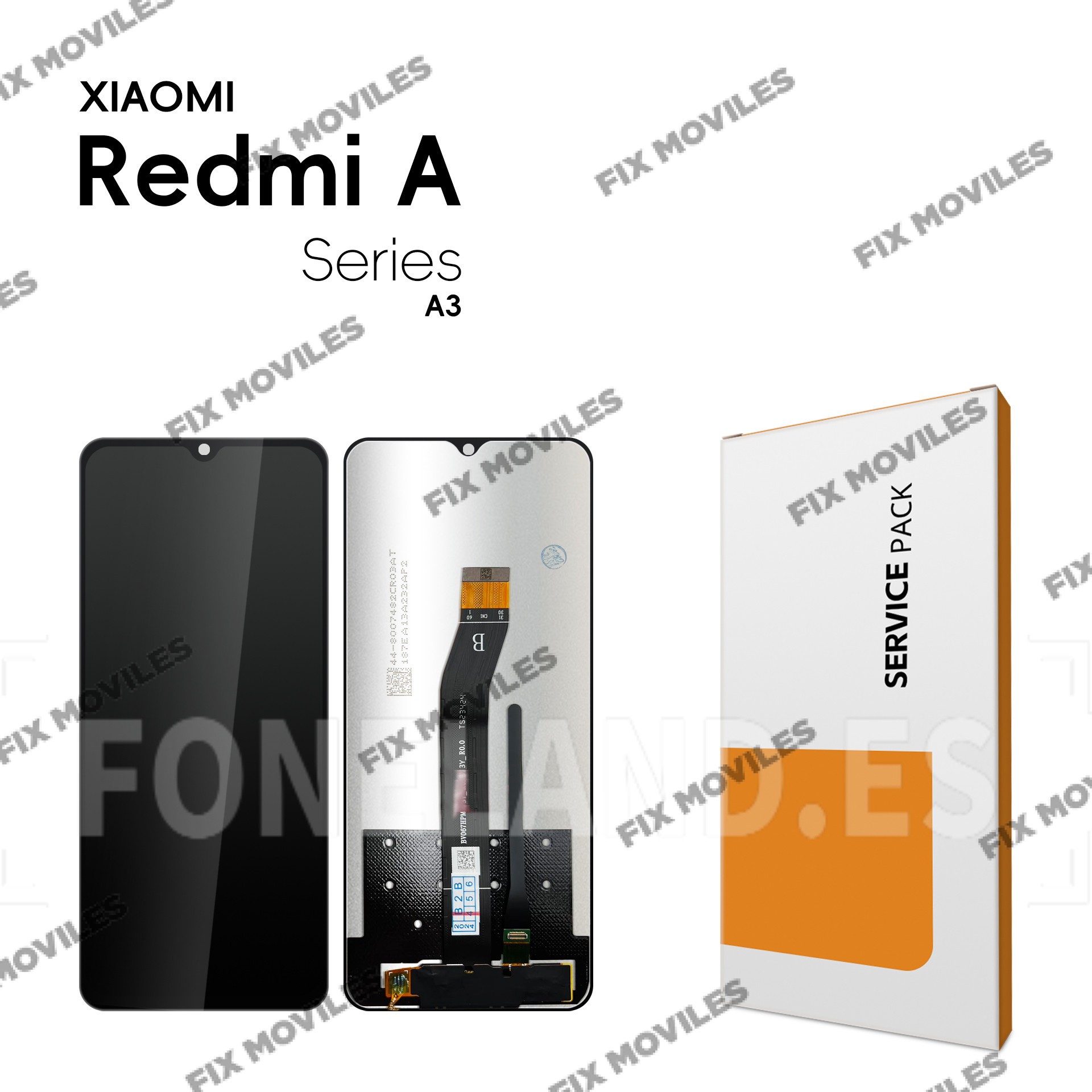 Pantalla Redmi A3 (23129RN51X) Sin Marco LCD+TACTIL Completo. Pantalla Redmi A3 (23129RN51X) Sin Marco LCD+TACTIL Completo. - Image 1