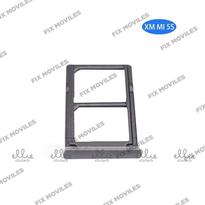 Bandeja de SIM para Xiaomi 5S Negro Bandeja de SIM para Xiaomi 5S Negro - Image 1