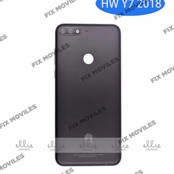 Tapa Trasera Huawei Enjoy 8/ Y7 2018 Dorado Con Lente ORI