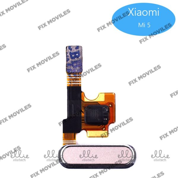 Lector de Huella para Xiaomi Mi 5 Rosa
