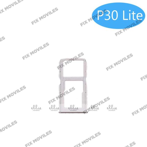 Bandeja de la Tarjeta SIM para Huawei P30 Lite Blanca