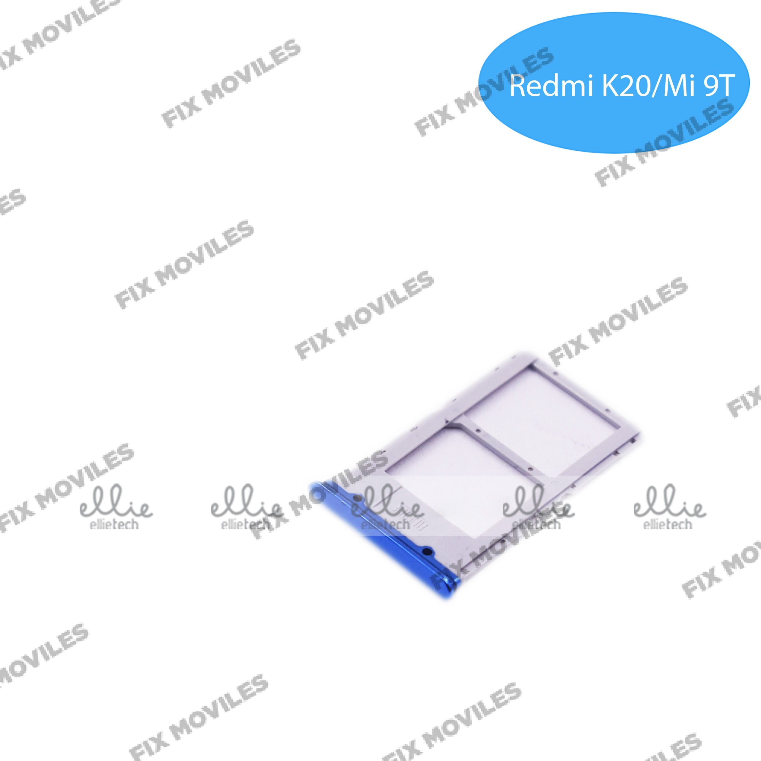 Bandeja de SIM para Xiaomi Mi 9T / Redmi K20 Azul Bandeja de SIM para Xiaomi Mi 9T / Redmi K20 Azul - Image 1