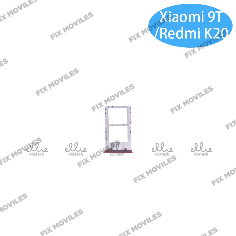 Bandeja de SIM para Xiaomi Mi 9T / Redmi K20 Rojo Bandeja de SIM para Xiaomi Mi 9T / Redmi K20 Rojo - Image 1