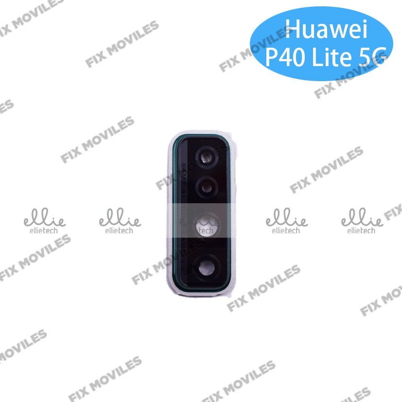 Lente Cristal Camara con Marco para Huawei P40 Lite 5G / Nova 7SE Verde camara Lente Cristal Camara con Marco para Huawei P40 Lite 5G / Nova 7SE Verde camara - Image 1