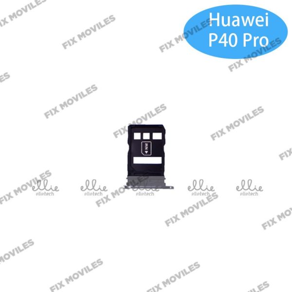 Bandeja de SIM para Huawei P40 Pro Negra