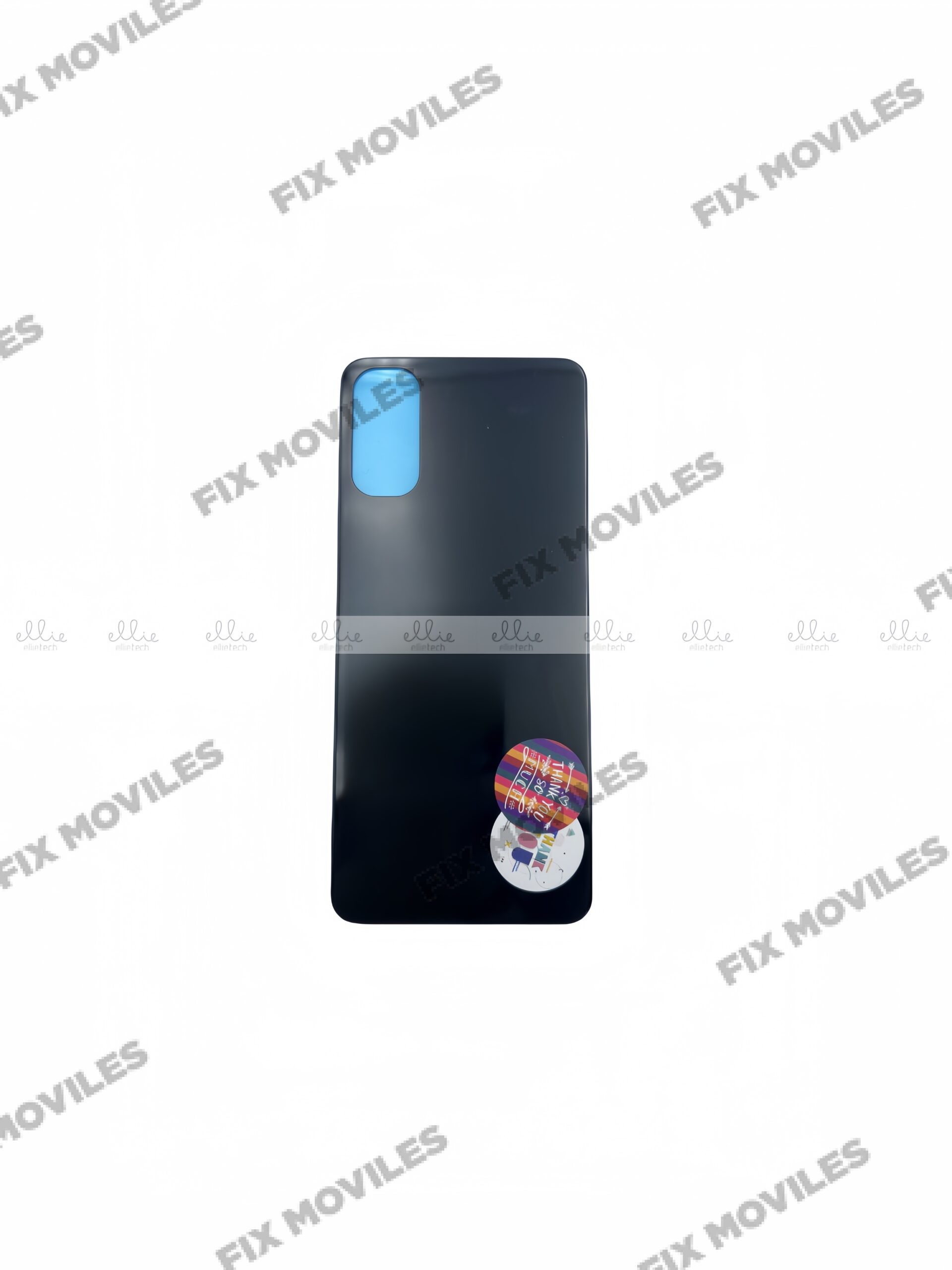 Tapa Traresa para OPPO Reno4 Negro Tapa Traresa para OPPO Reno4 Negro - Image 1