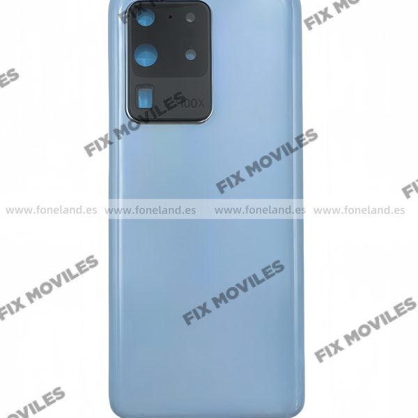 Tapa Trasera Para SAMSUNG S20 ULTRA G988B Azul(SIN LOGO)