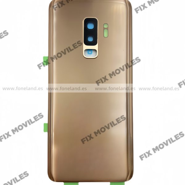 Tapa Trasera Para SAMSUNG S9 PLUS G965F Dorado(SIN LOGO)