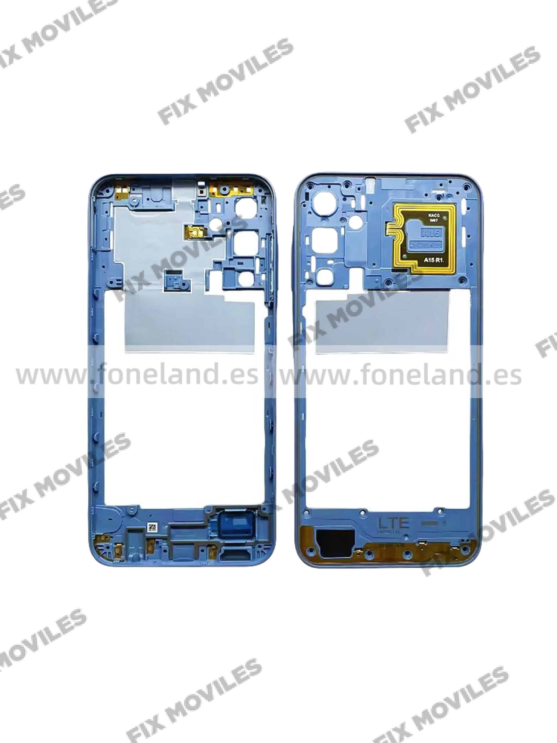 Carcasa intermedia para Samsung A15 4G A155F Azul Carcasa intermedia para Samsung A15 4G A155F Azul - Image 1