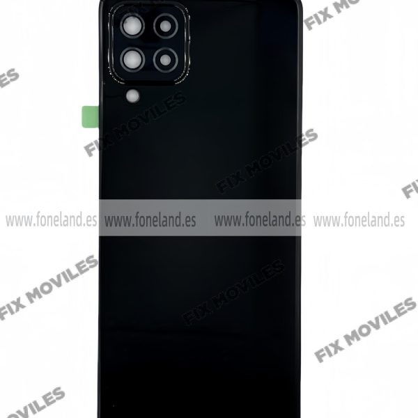Tapa Trasera para Samsung A22 4G A225F Negro Con Lente (SIN LOGO)