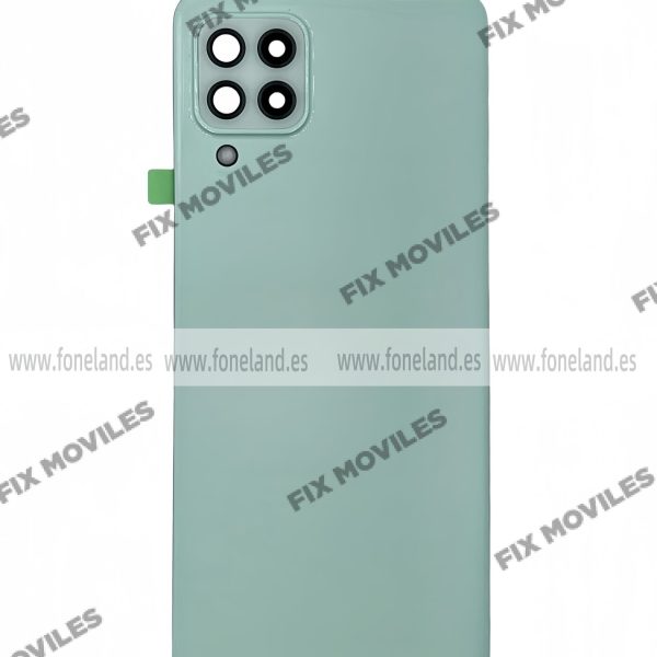 Tapa Trasera para Samsung A22 4G A225F Verde Con Lente (SIN LOGO)