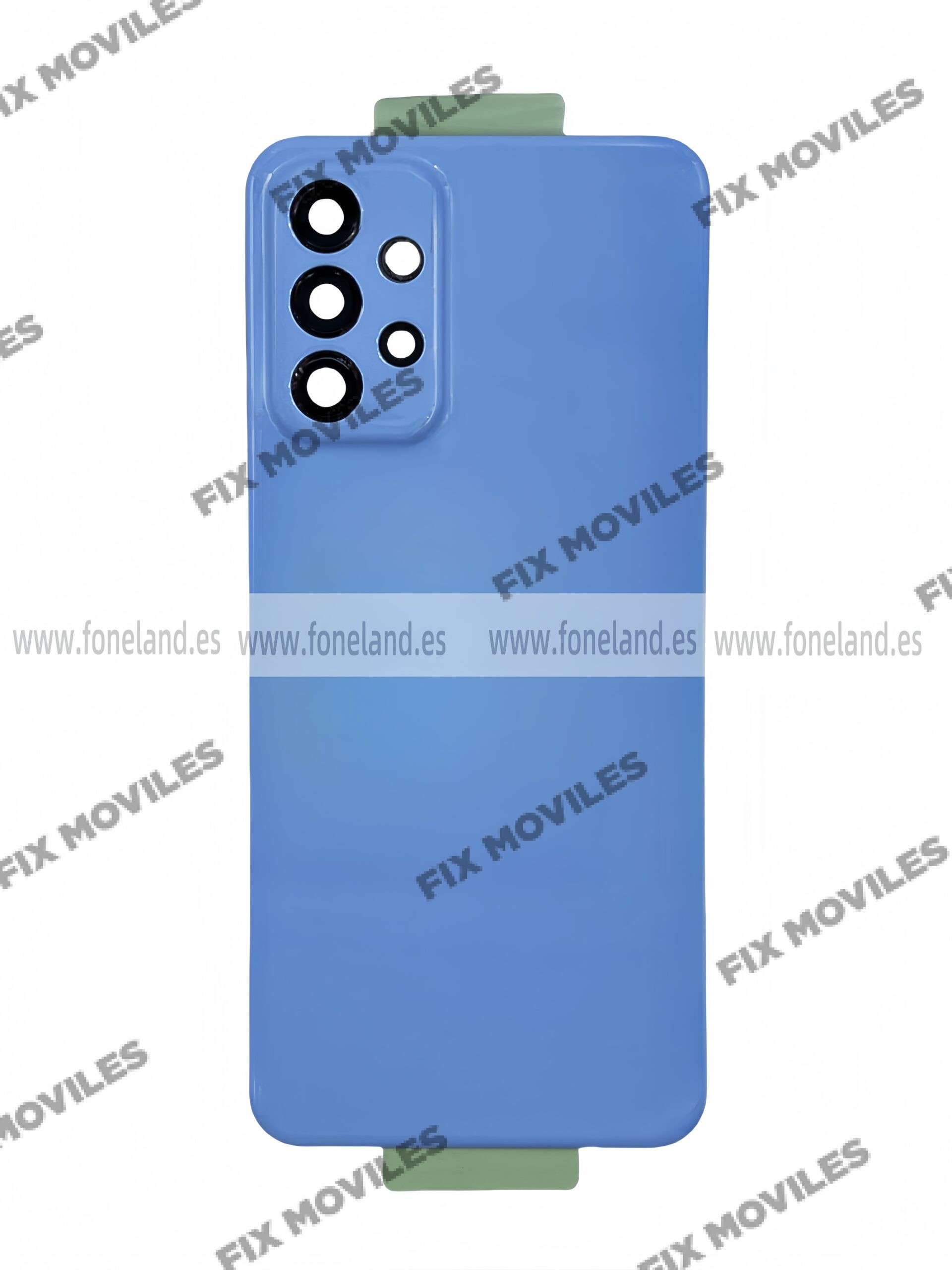 Tapa Trasera para Samsung A23 A235F Azul Brillante Con Lente (SIN LOGO) Tapa Trasera para Samsung A23 A235F Azul Brillante Con Lente (SIN LOGO) - Image 1