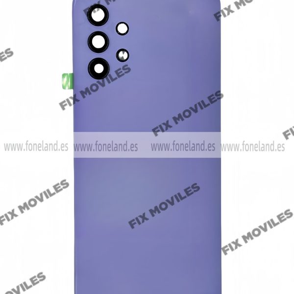Tapa Trasera para Samsung A32 4G A325F Purpura Con Lente (SIN LOGO)