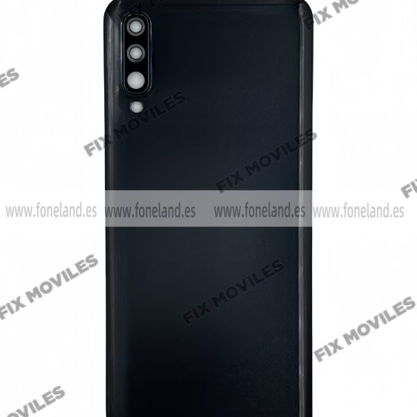 Tapa Trasera para Samsung A50 A505F Negro Con Lente (SIN LOGO)