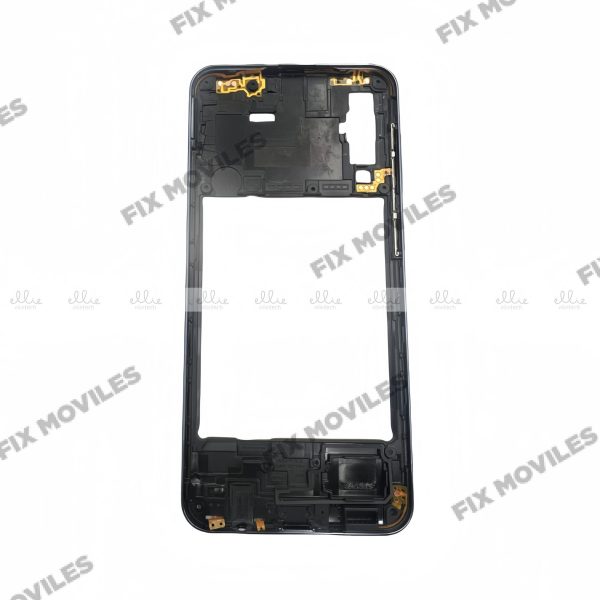 Carcasa Intermedia para Samsung A50 A505 Negra