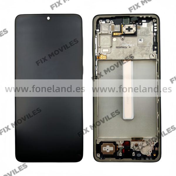 Pantalla Samsung SM-A336 A33 5G 2022 Negro con Marco Original Completa SERVICE PACK