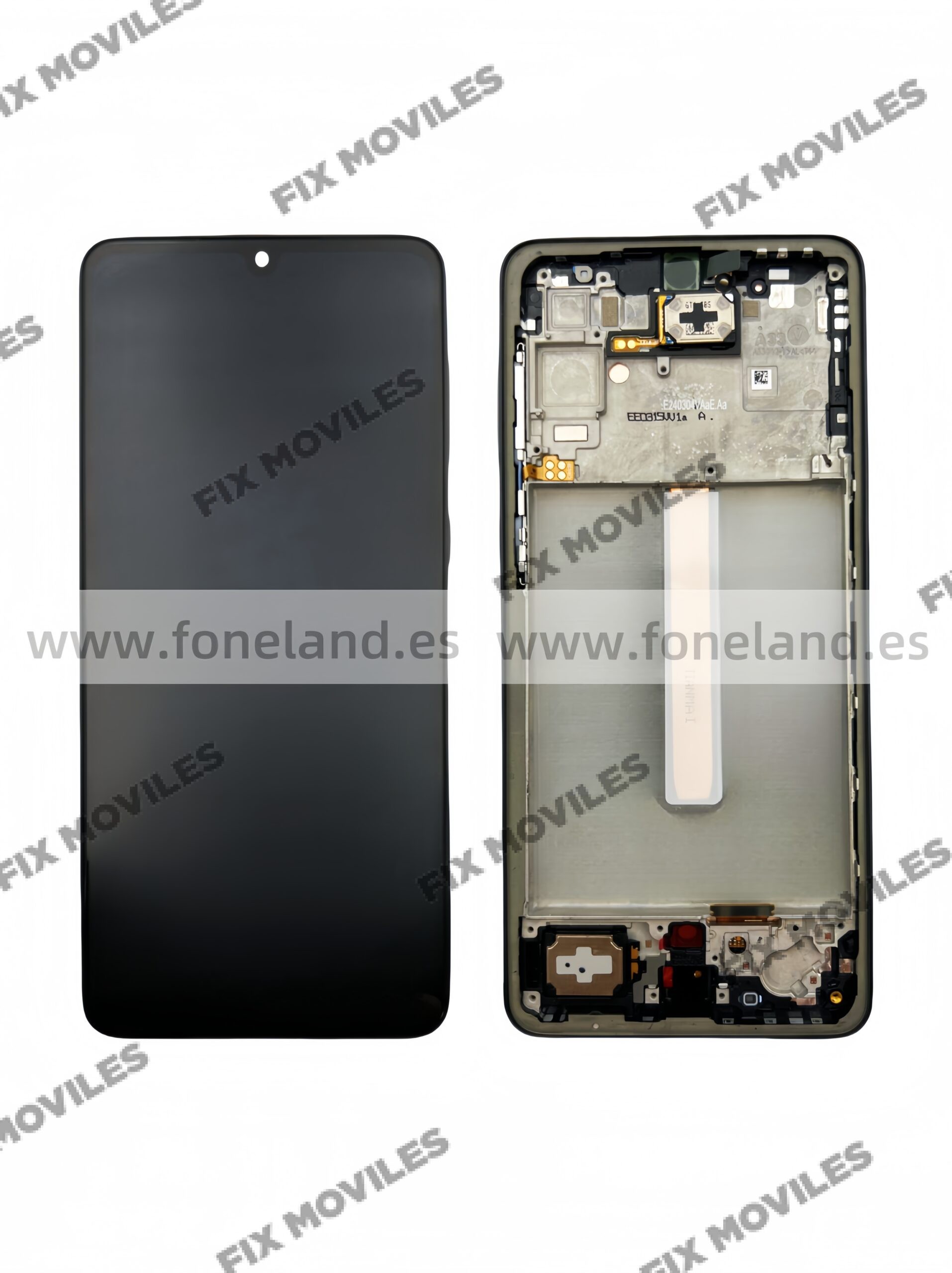Pantalla Samsung SM-A336 A33 5G 2022 Negro con Marco Original Completa SERVICE PACK Pantalla Samsung SM-A336 A33 5G 2022 Negro con Marco Original Completa SERVICE PACK - Image 1