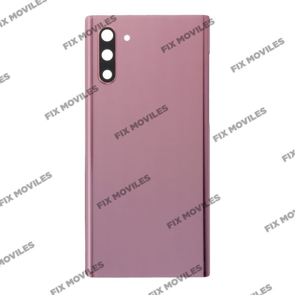 Cubierta de bateria Trasera SM ? SM-N970 GALAXY Note 10 Rosa con lente Tapa Calidad Premium