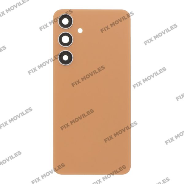 Cubierta de bateria Trasera para SM ? S24 Plus S926B Naranja con lente Tapa Calidad Premium