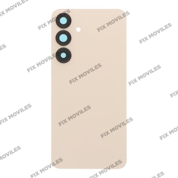 Cubierta de bateria Trasera para SM ? S25 Plus 5G S936B Oro Rosa claro con lente Tapa Calidad Premium