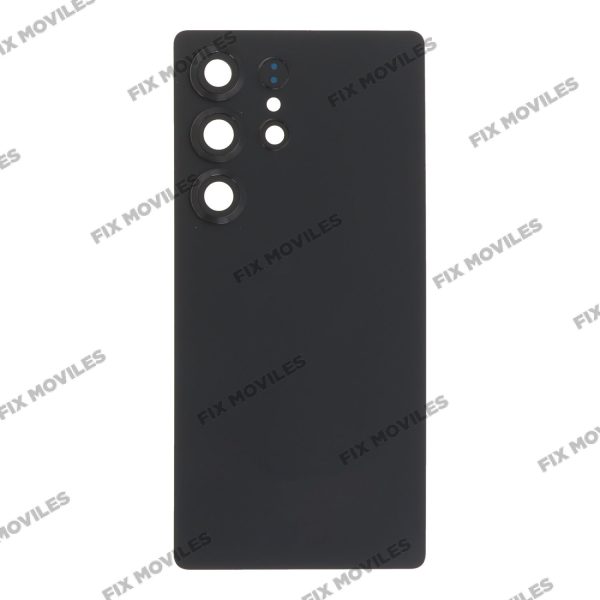 Cubierta de bateria Trasera para SM ? S25 Ultra 5G S938B Negro con lente Tapa Calidad Premium