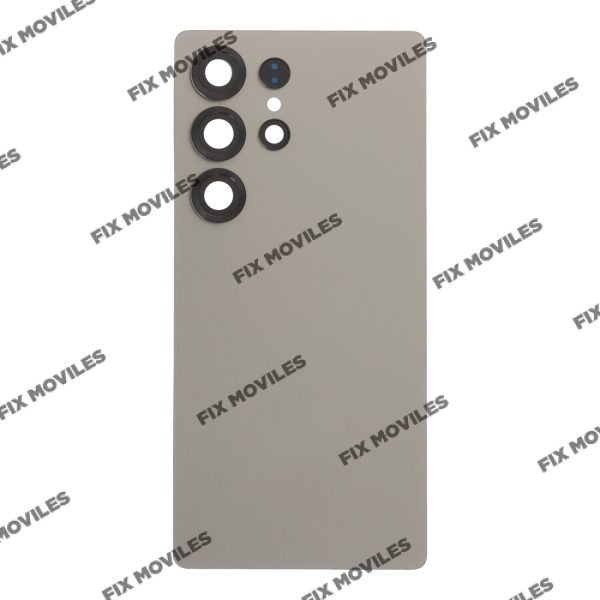 Cubierta de bateria Trasera para SM ? S25 Ultra 5G S938B Dorado con lente Tapa Calidad Premium