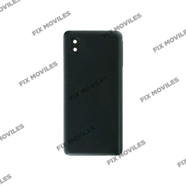 Tapa Trasera Samsung A01 Core A013F Negra con Lente