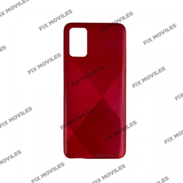 Tapa Trasera Samsung A02S A025F Rojo