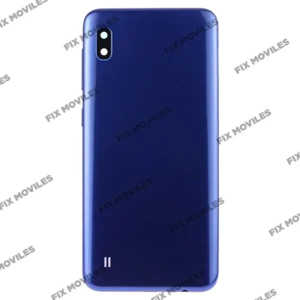 Tapa Trasera Samsung A10 A105F Azul con Lente