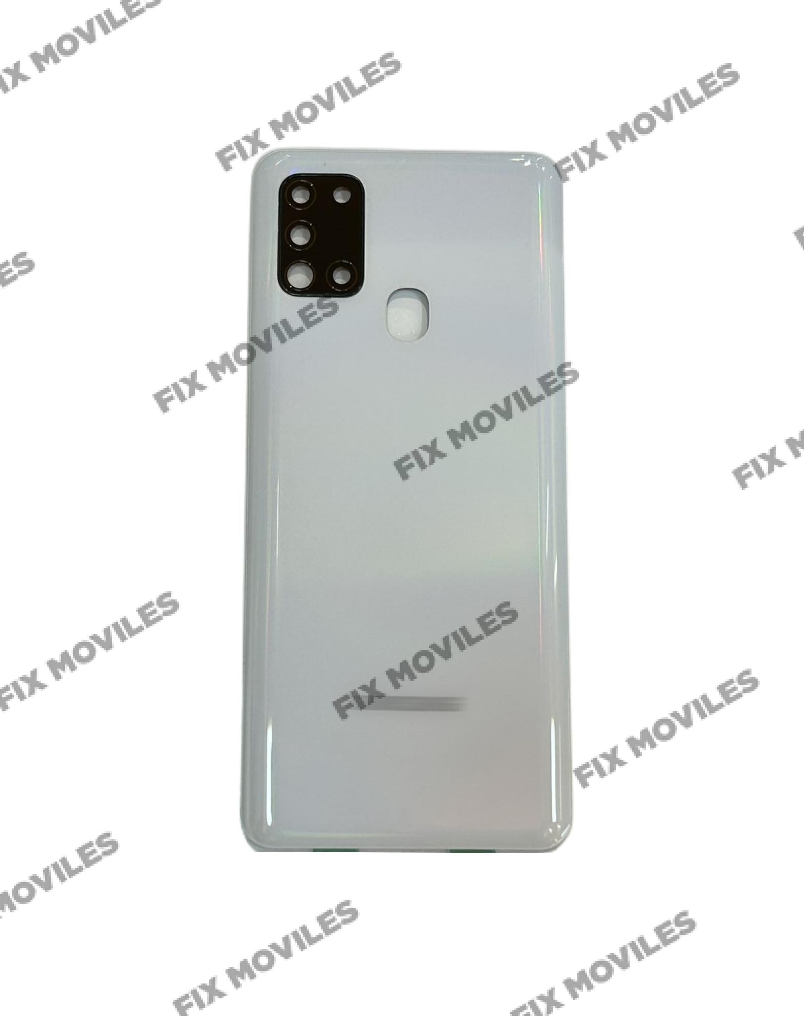 Tapa Trasera Samsung A21S A217F Blanca con Lente Tapa Trasera Samsung A21S A217F Blanca con Lente - Image 1
