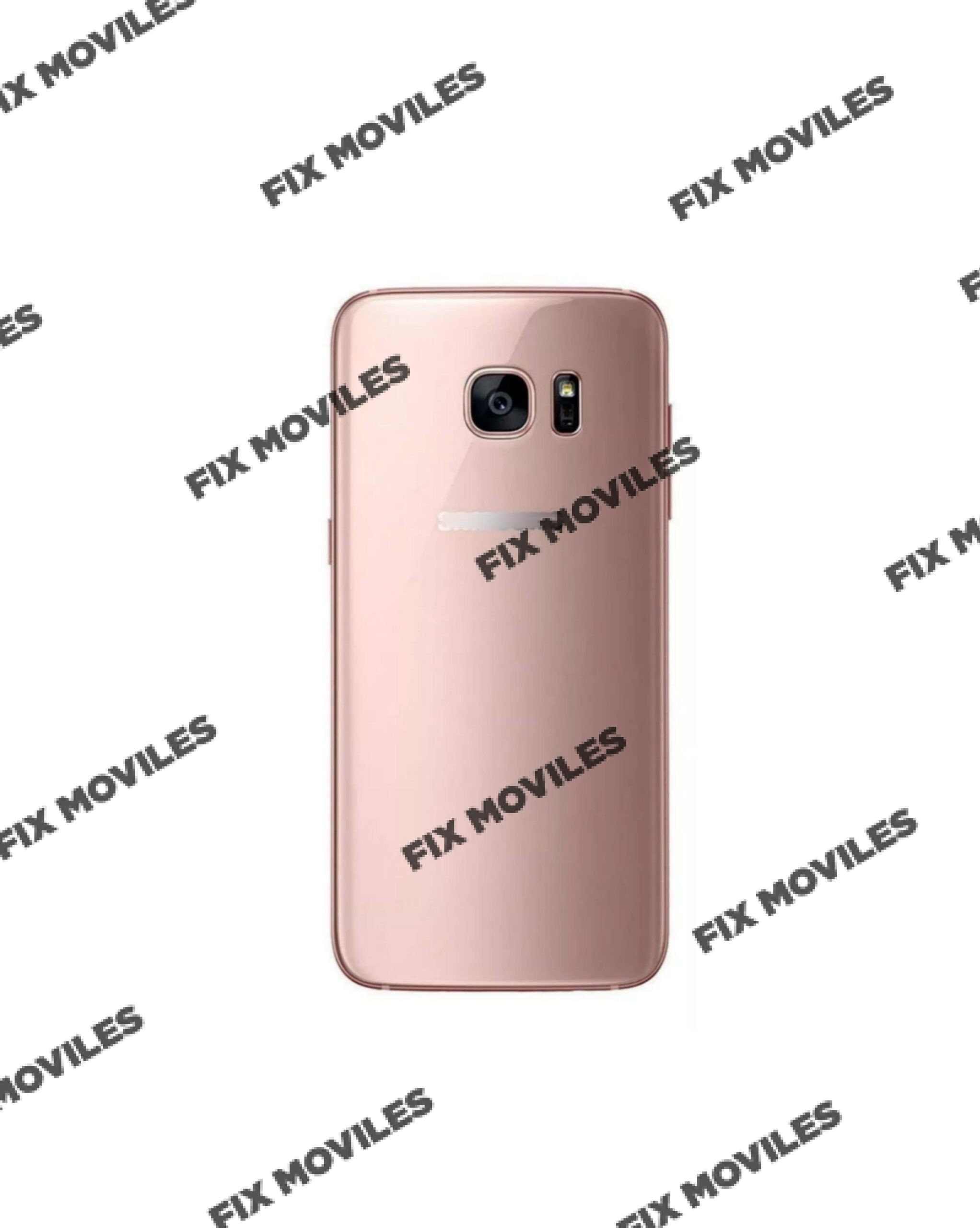 Tapa Trasera Samsung SM-G935 GALAXY S7 EDGE Rosa con Lente Tapa Trasera Samsung SM-G930F GALAXY S7 Rosa con Lente - Image 1