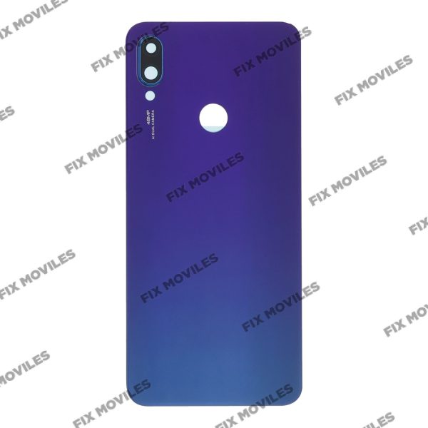 Tapa Trasera Xiaomi Redmi Note 7 Azul con Lente OEM