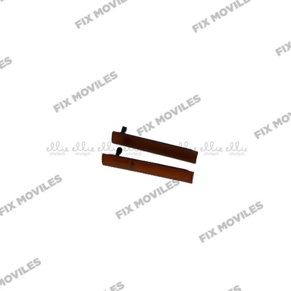 Tapa de Conector USB y Lector de Tarjeta Micro SD para Sony Z3 Mini Naranja