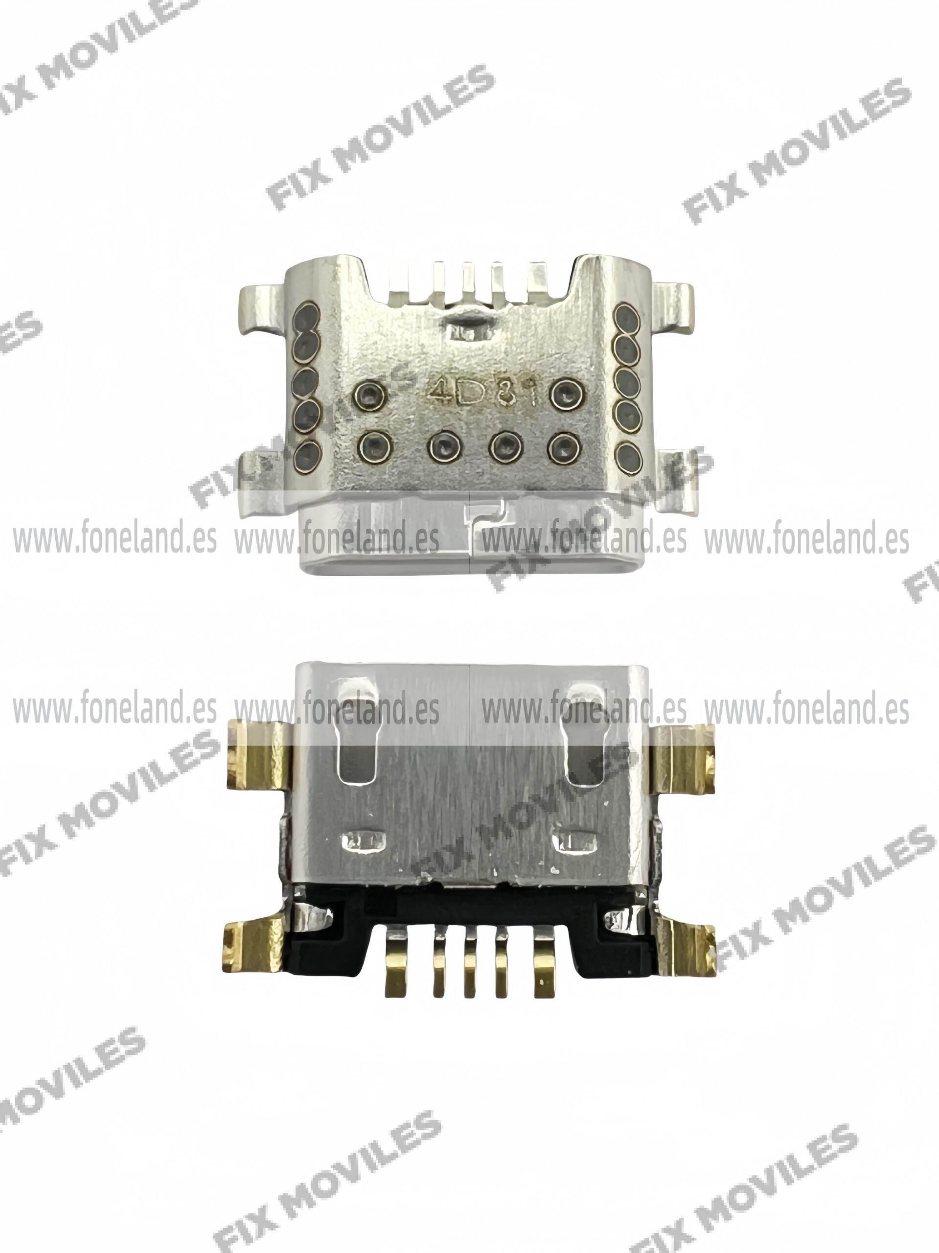 Conector de carca Micro USB VIVO Y20S Conector de carca Micro USB VIVO Y20S - Image 1