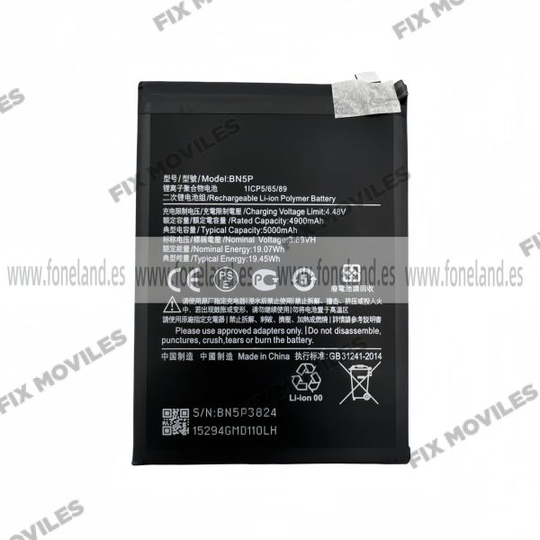 Batería Xiaomi Redmi Note 13 4G/5G BN5P