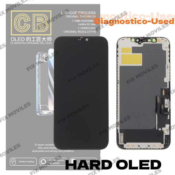 Pantalla “CB HARD OLED Diagnostico-Used” iPhone 12 / iPhone 12 Pro LCD+TACTIL Completo