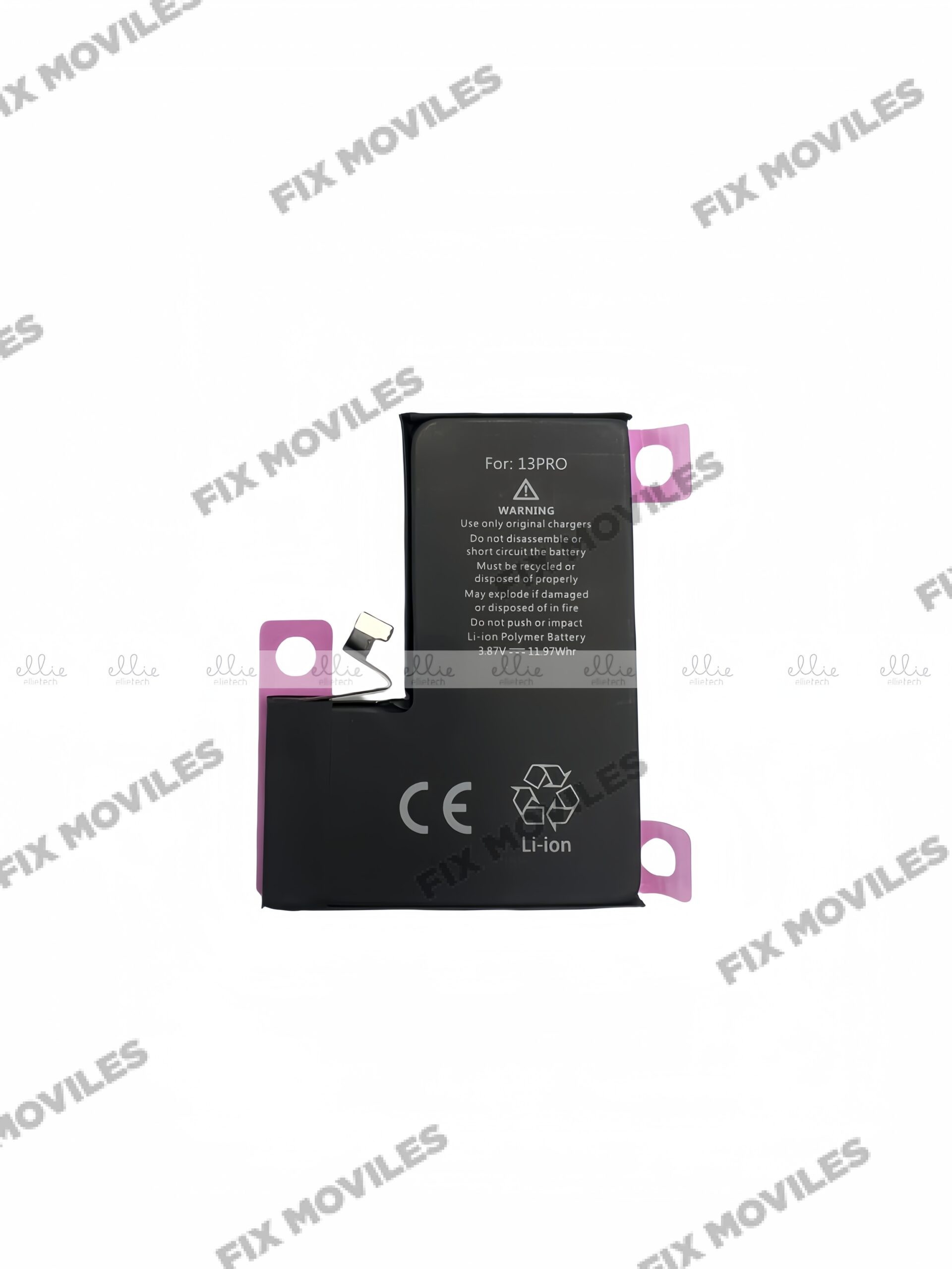 Batería iPhone 13 Pro Calidad AAA (3500mAh) Batería iPhone 13 Pro Calidad AAA (3500mAh) - Image 1