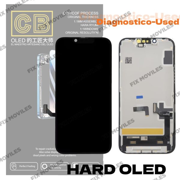 Pantalla “CB HARD OLED Diagnostico-Used” iPhone 14 LCD+TACTIL Completo