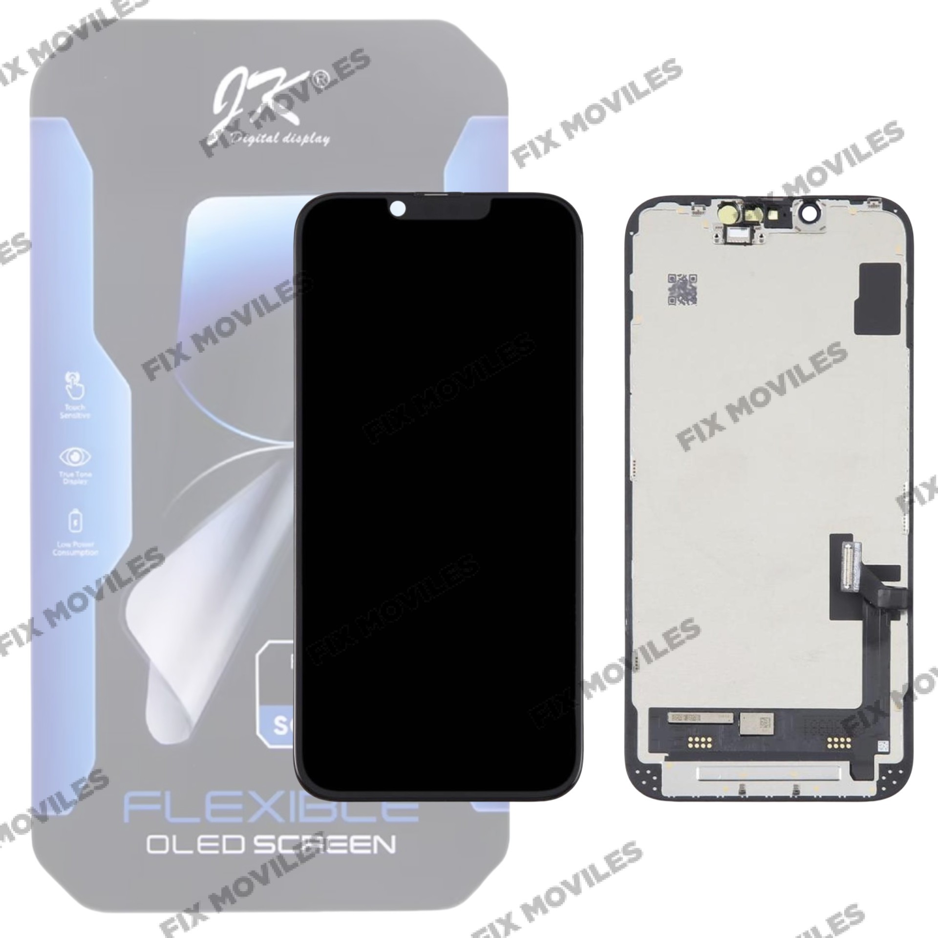 Pantalla “JK OLED SOFT” iPhone 14 LCD+Tactil Completa Pantalla “JK OLED SOFT” iPhone 14 LCD+Tactil Completa - Image 1
