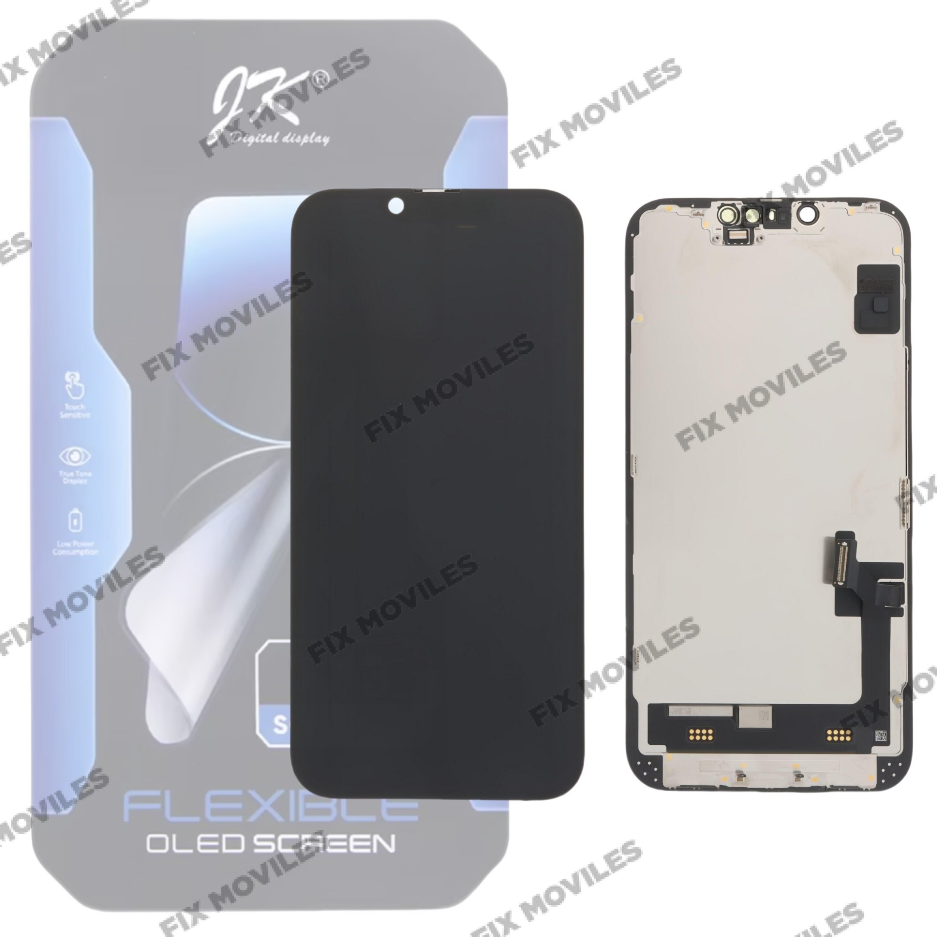 Pantalla “JK OLED SOFT” iPhone 16E LCD+Tactil Completa Pantalla “JK OLED SOFT” iPhone 16E LCD+Tactil Completa - Image 1