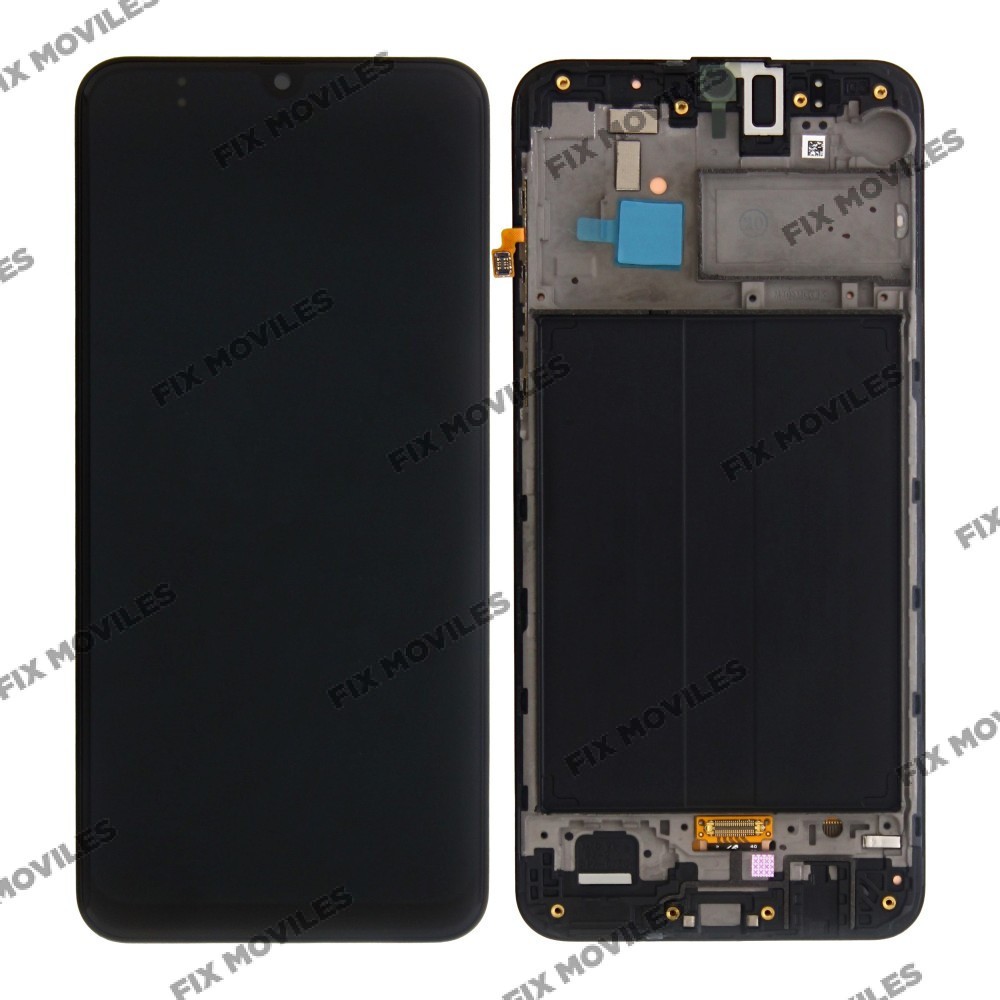 Pantalla Samsung Galaxy M30 M305 Negra con Marco Completa Original SERVICE PACK Pantalla Samsung Galaxy M30 M305 Negra con Marco Completa Original SERVICE PACK - Image 1